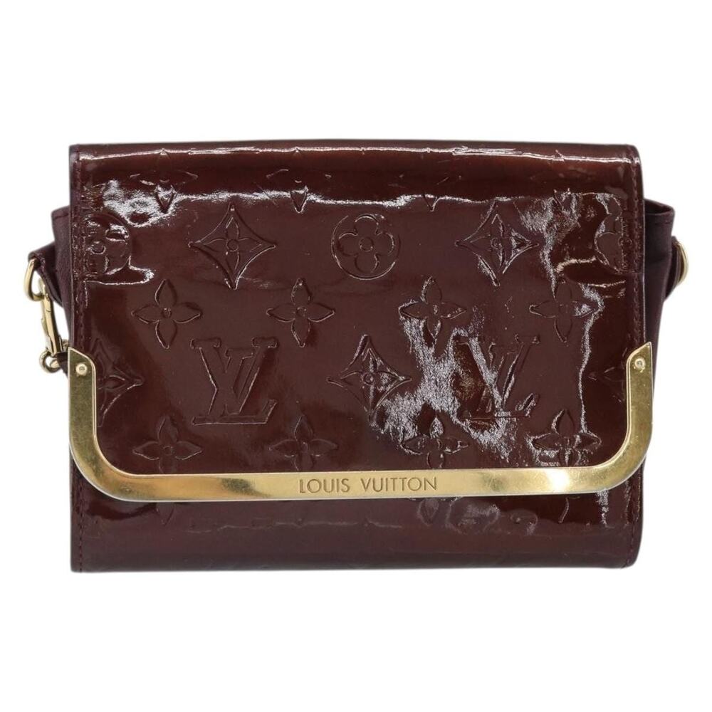 Louis Vuitton Monogram Vernis Rossmore PM Bag Rouge Favist Red